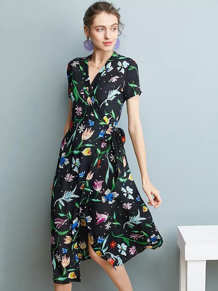 Custom Made Silk Dress Manufacturer