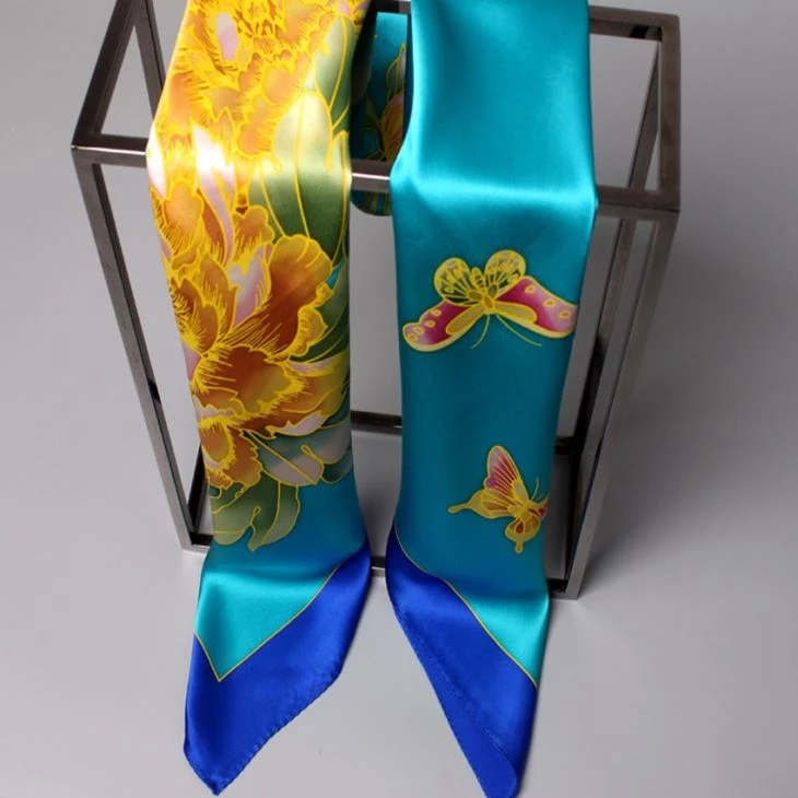 Custom Lady Silk Scarf Manufacturer