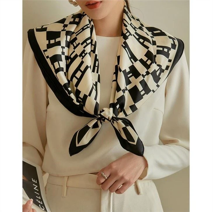 wholesale Custom Lady Silk Scarf factory
